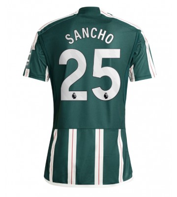 Maillot de foot Manchester United Jadon Sancho #25 Extérieur 2023-24 Manches Courte